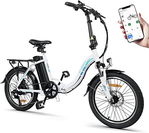 elektrofahrrad ohne treten kaufen FALT-Bike LIZZIE GT SAM -E-BIKE weiß oder schwarz mit DAUMENGAS bis 25km/h ohne TRETEN !