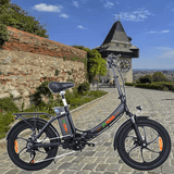 E-Faltrad LIZZIE Speed V56 20 x 3.0 SUPER bis 120 km Reichweite 1008 Wh schwarz - BikeKÖNIG