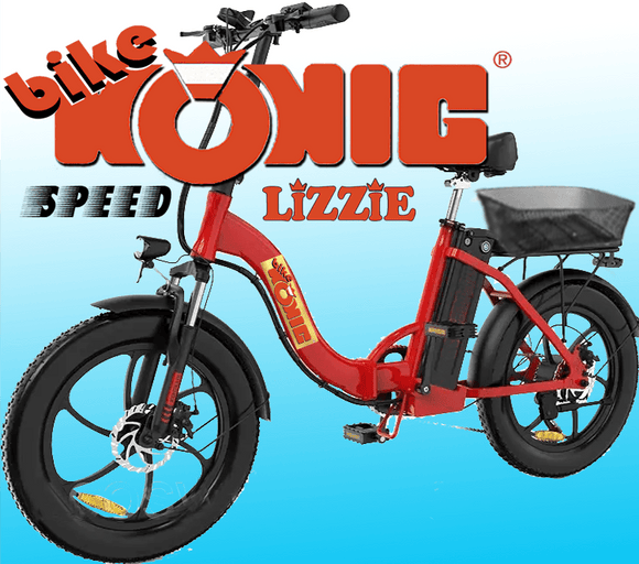 FALT E-BIKE LIZZIE Speed rot Akku 756 Ah NEU !!!! - BikeKÖNIG