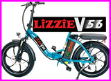 LIZZIE Speed V 56 20 x 3.0 FARBE silbergrau und blau