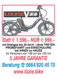 LIZZIE Speed V 56 20 x 3.0 FARBE silbergrau und blau